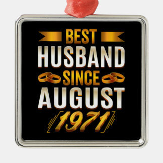 Best Husband Meaningfull Anniversary Parents Metal Ornament