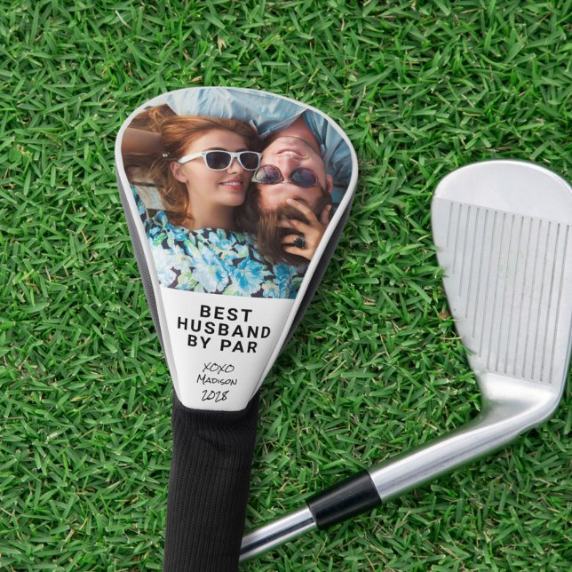Best Husband Photo Golf Head Cover (Creator Uploaded)