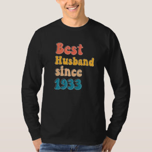 Best husband since 1933 wedding anniversary women T-Shirt