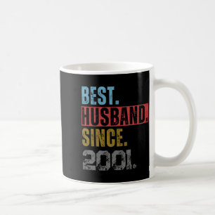 Best Husband Since 2001 Personalized T Shirt Coffee Mug