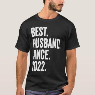 Best Husband Since 2022 1st wedding anniversary T-Shirt