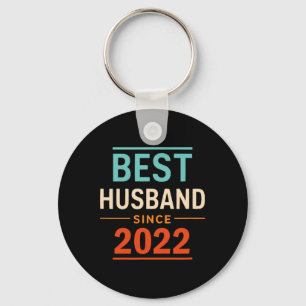 Best Husband Since 2022 2th Wedding Anniversary 2 Keychain