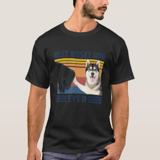 Best Husky Mom Ever  Dog Mom Mothers T-Shirt
