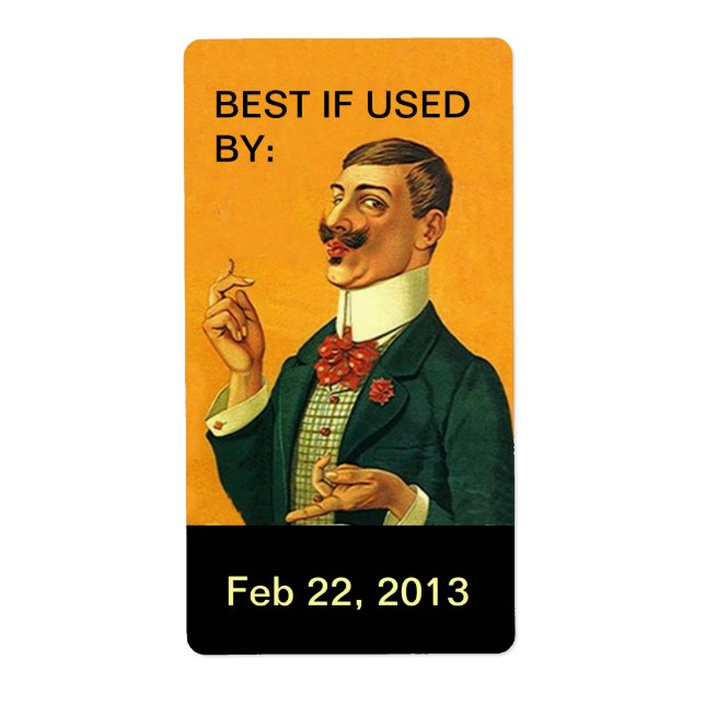 BEST IF USED BY Labels Home Canning Labels Brew (Front)