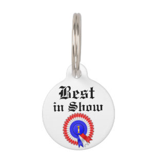 Best in Show Ribbon Pet Tag