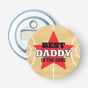 Best in the Game Basketball Personalized Gift Bottle Opener