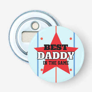 Best in the Game Hockey Rink Personalized Gift Bottle Opener