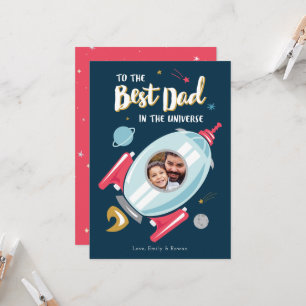 Best in the Universe Father's Day Card