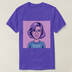 Best Internet Marketer Comic T-Shirt