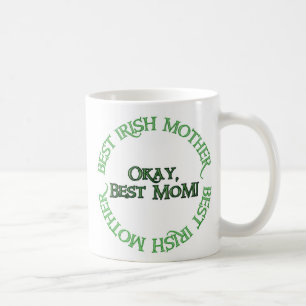 Best Irish Mother left hand coffee mug