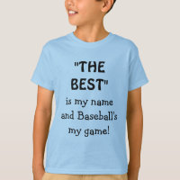 Best Is My Name Quote Funny Baseball