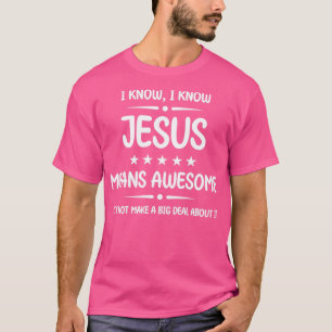 Best Jesus Ever Awesome Jesus Name Personalized Bi T-Shirt