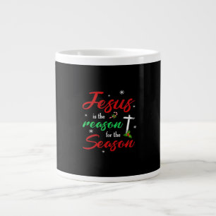 Best Jesus Is For Season Christmas Holiday Large Coffee Mug