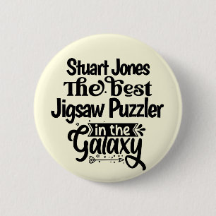 Best jigsaw puzzle hobbiest 2 inch round button