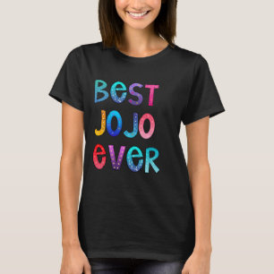 Best Jojo Ever Colourful, Mama Shirt, Mom Gift T-Shirt