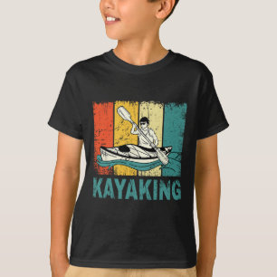 Best Kayaking Art For Men Women Kayaking Fishing K T-Shirt