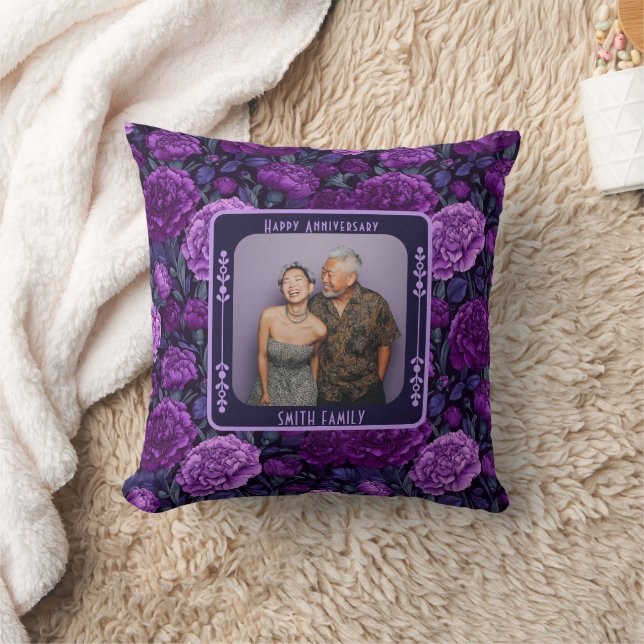 Best Keepsake 1St Anniversary Throw Pillow For Him (Blanket)