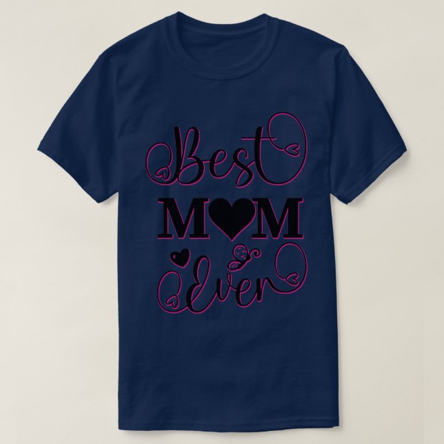 best knitting mom ever 311  T-Shirt (Design Front)
