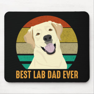 Best Lab Dad Ever Mouse Pad