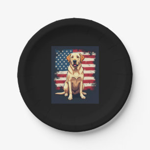 Best Labrador For Men Women Yellow Lab Dog Retriev Paper Plate
