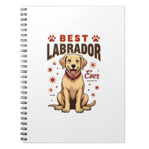 Best Labrador Parent Ever Vintage Labrador Retriev Notebook