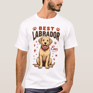 Best Labrador Parent Ever Vintage Labrador Retriev T-Shirt
