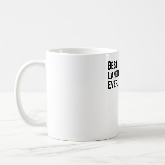 Best Landlord Ever. Coffee Mug (Left)