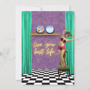 Best Life Funky Vintage Kitsch Flat