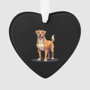 Best life with Dogo Canario Long Sleeve T-Shirt Ornament