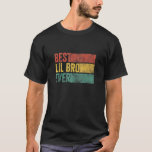 Best Lil Bro Ever Little Brother Birthday Funny Vi T-Shirt<br><div class="desc">Best Lil Bro Ever Little Brother Birthday Funny Vintage.</div>