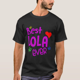 Best Lola Ever Filipino Grandma T-Shirt