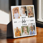 Best Lola Ever - Grandchildren Photo Collage Plaque<br><div class="desc">Celebrate the "Best Lola Ever" with this personalized Grandchildren Photo Collage Plaque. This heartfelt gift showcases a beautifully arranged collage of cherished photos capturing special moments, complemented by a loving message. Crafted from high-quality materials with an elegant finish, it's perfect for displaying at home as a cherished keepsake. Ideal for...</div>