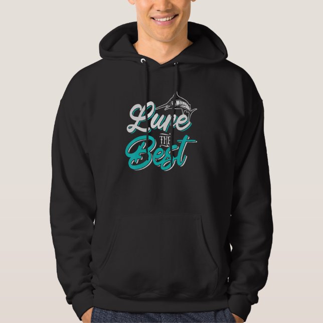 Best Lure Fishing  For A Motor Sailer Hoodie (Front)