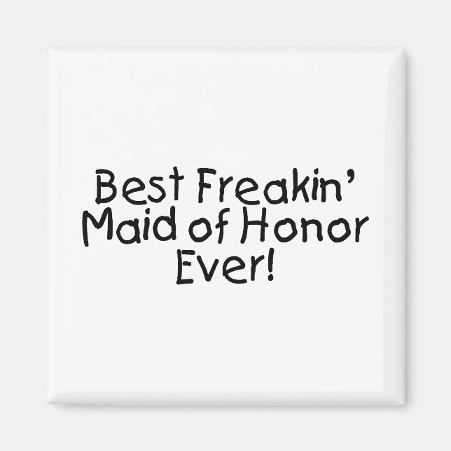 Best Maid Of Honour Magnet (Front)