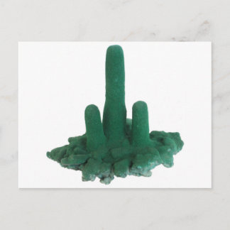 Best Malachite Stalagmite ! Postcard