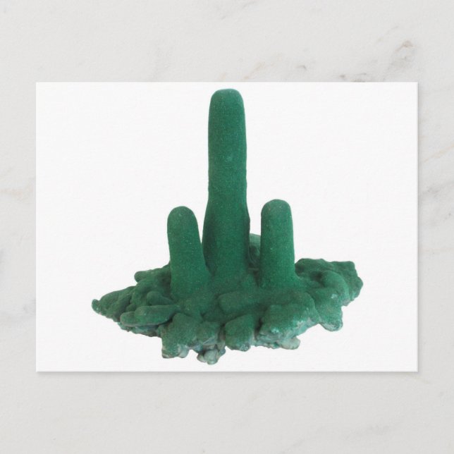 Best Malachite Stalagmite ! Postcard (Front)