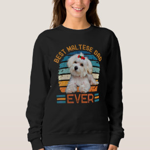 Best Maltese Dad Ever Dog Father's Day Tee