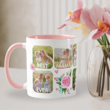 Best Mama Ever Photo Collage Mothers Day