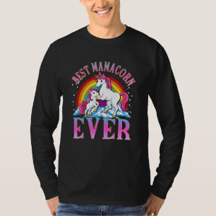 Best Mamacorn Ever Unicorn Costume Mom Mother S Da T-Shirt