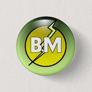 Best Man 1 Inch Round Button