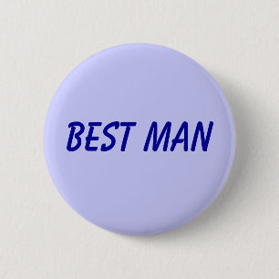 Best Man 2 Inch Round Button
