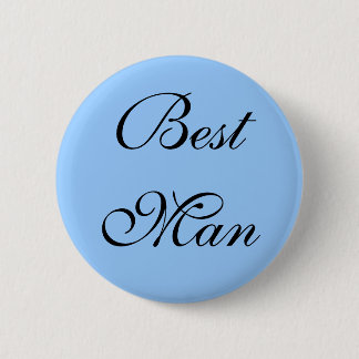 Best Man 2 Inch Round Button