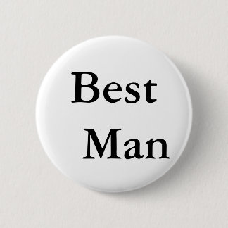 Best Man 2 Inch Round Button