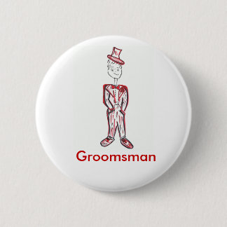 Best Man Bachelor Party 2 Inch Round Button