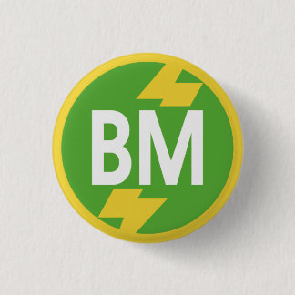 Best Man Badge 1 Inch Round Button