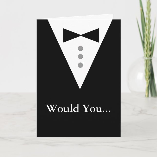 Best Man Card (Front)