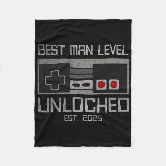 Best Man Chelor Party 2025 Gamer Husnd Wedding For Fleece Blanket