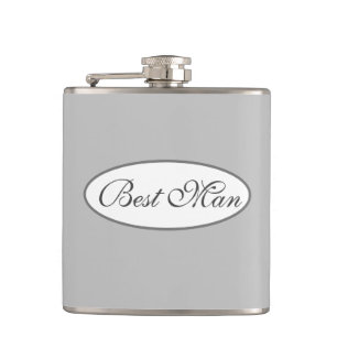 Best Man Flask