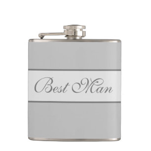 Best Man Flask