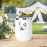 Best Man Gift Name Black Script<br><div class="desc">Best Man Gift Name Black Script. Your best man will be over the moon with this stylish gift to present him on your wedding day! With an elegant script typography, Best Man, and easy personalise name to make it a truly special gift and keepsake for him.</div>